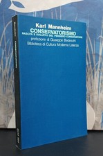 Karl mannheim conservatorismo usato  Abtei