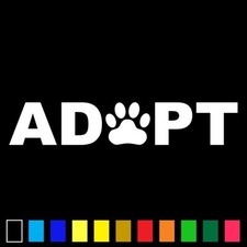 Adopt paw sticker for sale  Simpsonville