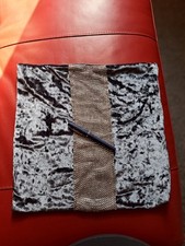 Grey cushion cover for sale  BURY