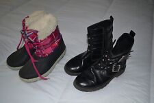 Lot paires bottines d'occasion  Largentière