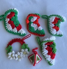 Lot crochet christmas for sale  Norwood