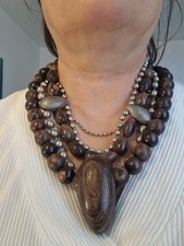 Collier createur tribu d'occasion  Metz-