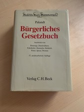 Palandt bgb auflage gebraucht kaufen  Berlin