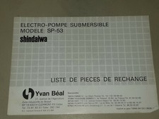 éclaté pieces pompe d'occasion  La Chevrolière
