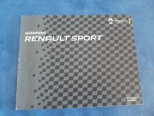 Raro depliant renault usato  Italia