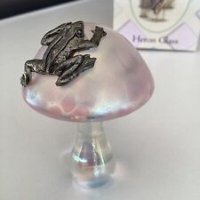 Glass mushroom pale for sale  MAIDENHEAD