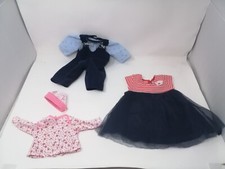 Puppenkleidung kleid latzhose gebraucht kaufen  Rödental