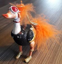Deko vogel strauss gebraucht kaufen  Rain