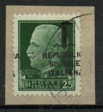 1944 rsi n.491pn usato  Solza