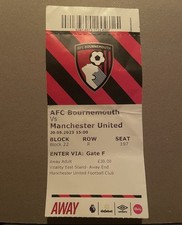 Afc bournemouth manchester for sale  MACCLESFIELD