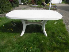Gartentisch groß weiß gebraucht kaufen  Heinsberg