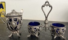 Moutardier saleron argent d'occasion  Frangy