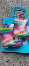 Girls wellies flashing for sale  HOLSWORTHY