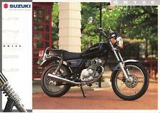 Folheto Suzuki GN125 ~ 1994 ~ Especificações de vendas de publicidade de motocicleta comprar usado  Enviando para Brazil
