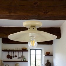 Plafoniera vintage rustica usato  Villanova Solaro
