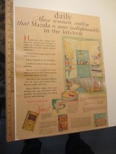 anúncio de jornal 1928 MAZOLA salada óleo de cozinha batatas fritas torta crosta cozinha AW comprar usado  Enviando para Brazil