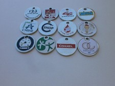Lot jetons caddie d'occasion  France