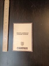 Tessera Campari Pubblicitario Cinema anni '80 Milano B6 comprar usado  Enviando para Brazil
