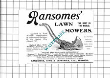 Ransomes sims jefferies for sale  SHILDON