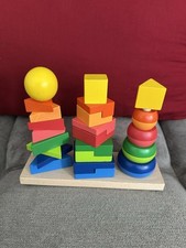 Steckturm holz spielzeug gebraucht kaufen  Bad Bevensen