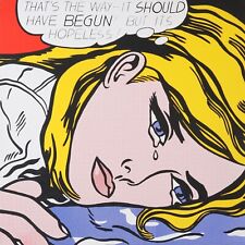 Lichtenstein screen print d'occasion  Paris IX