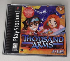 Thousand Arms PS1 PlayStation quase completo - sem adesivos ou cartão comprar usado  Enviando para Brazil
