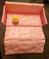 Boneca Barbie rara 1999 rosa sofá-cama rock n roll rádio casa puxar futon  comprar usado  Enviando para Brazil