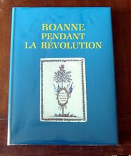 Livre roanne révolution d'occasion  Aurillac