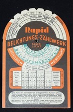 Rapid belichtungszählwerk bel gebraucht kaufen  Halle