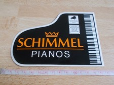 Autocollant schimmel pianos d'occasion Autocollant schimmel pianos d'occasion  Toulon-