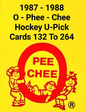 Cartões de hóquei 1987-88 O-Pee-Chee OPC - Alto grau - U-Pick - 132 a 264 comprar usado  Enviando para Brazil