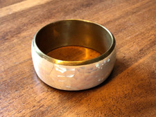 Armreif schmuck perlmutt gebraucht kaufen  Deutschland