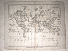 Importante mappamondo nella usato  Gaggiano