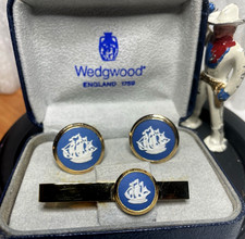 Wedgwood cufflinks tie for sale  Ridgefield Park