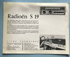 Pub originale radio d'occasion  Longjumeau