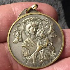 Medaglia religiosa votiva usato  San Bonifacio