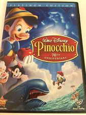 Walt Disney Pinocchio 70th Anniversary DVD Ships Free Same Day With Tracking, usado comprar usado  Enviando para Brazil