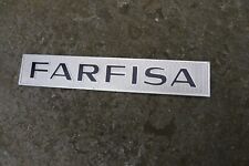 Name badge farfisa for sale  NAIRN