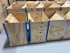 Wooden crate lid for sale  CORBY