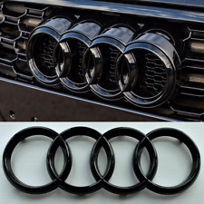 LOGO 285mm CALANDRE NOIR BRILLANT POUR AUDI A6 Q2 Q3 Q5 Q7 Q8 comprar usado  Enviando para Brazil