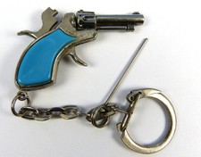 Porte-clés -  REVOLVER MINIATURE - TOFFANO ITALY - Taille : 4 cm - INOFENSIF - comprar usado Porte-clés -  REVOLVER MINIATURE - TOFFANO ITALY - Taille : 4 cm - INOFENSIF - comprar usado  Enviando para Brazil