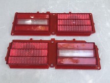 NOS PAR 1975 76 77 78 79 CHEVY NOVA LANTERNA TRASEIRA LENES DANIFICADOS NAS BORDAS VEJA FOTOS comprar usado  Enviando para Brazil