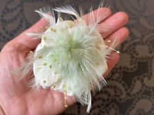 Beaded feather flower for sale  LONDON