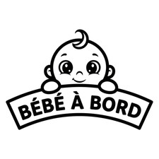 Sticker autocollant bébé d'occasion  Narbonne
