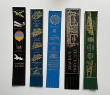 Vintage leather bookmarks for sale  FARNHAM