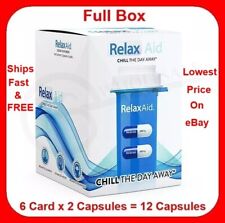 Usado, Relax Aid 600 mg cápsulas - 2 cápsulas x pacote com 6 = 12 cápsulas feitas por ADDALL - Expira em 28/09 comprar usado  Enviando para Brazil