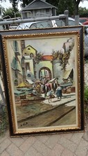 35x47 oil canvas for sale  Rockford