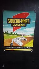 Affiche machinisme agricole d'occasion  Montauban