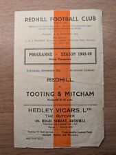 1940s football programmes for sale  SEAFORD