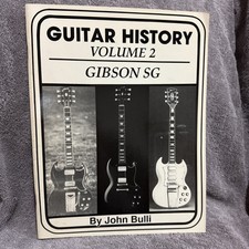 Guitar History Volume 2 Gibson SG By John Bullí 1st Edition 1989, usado comprar usado  Enviando para Brazil